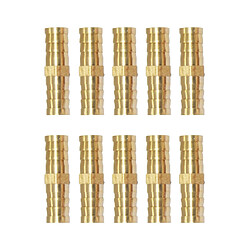 Acheter laiton barbelé tuyau tuyau tube pagode raccord coupleur connecteur 10 pcs 10mm-10mm