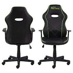 Acheter Toilinux Chaise de bureau pour gamer en simili - Noir et Vert