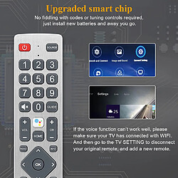 Acheter SANAG Telecommande Vocale Pour Sharp Uhd Tv Compatible Avec 40Bl2Ea 40Bl3Ea 40Bl4Ea 40Bl5Ea 50Bl2Ea 50Bl3Ea 50Bl4Ea 50Bl5Ea 55Bl2Ea Avec Netflix Pm Video Youtube Et Google Play Buttons