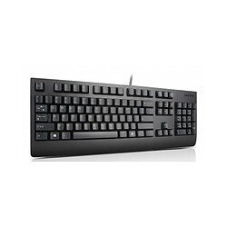 Lenovo 4X30M86893 clavier USB QWERTZ Allemand Noir