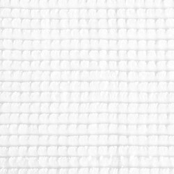 Tapis de Salle de Bain Chenille 50x80cm Blanc