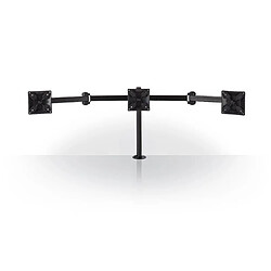 NEDIS Support 3 Ecrans et Moniteur de bureau 3 écrans 14-24" 75x75 / 100x100 Mouvement Intégral