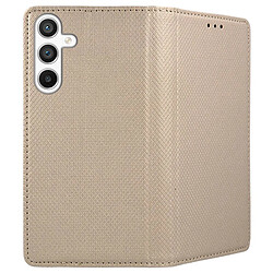 Acheter Htdmobiles Housse pour Samsung Galaxy A35 5G - etui coque pochette portefeuille + film ecran - OR MAGNET