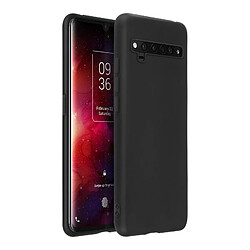 Avizar Coque TCL 10 Pro Protection Silicone Gel Flexible Fine Légère Noir