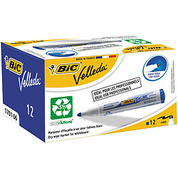 marqueur craie liquide Bic Velleda Ecolutions 1701 Bleu (12 Unités)