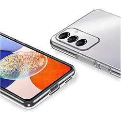 Avis Htdmobiles Coque pour Samsung Galaxy A14 5G - housse etui silicone gel fine + film ecran - TRANSPARENT TPU