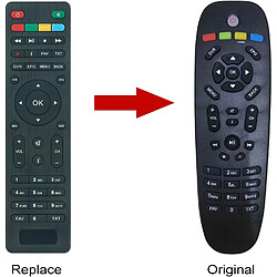 SANAG Nouveau Ns1040 Telecommande De Remplacement Pour Kaon Total Tv Ns1040 Remote Controller