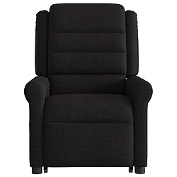 Acheter vidaXL Fauteuil de massage inclinable Noir Tissu