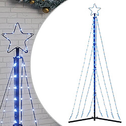 vidaXL Guirlande de sapin de Noël 339 LED bleu 180 cm