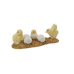 Figurines Collecta Poule - Poussins éclorants