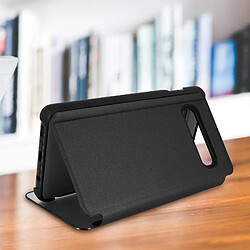 Acheter Avizar Housse Samsung Galaxy S10 Étui Miroir Clapet translucide Stand Vidéo noir