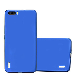 Cadorabo Coque Honor 6 PLUS Etui en Bleu