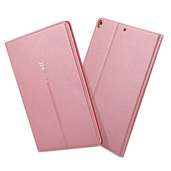 Wewoo Housse Étui Coque Pour iPad 10.2 pouces GEBEI PU + TPU de protection à rabat horizontal avec support et fentes cartes Rose Gold