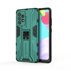 Coque en TPU Antichoc avec béquille vert pour votre Samsung Galaxy A52 4G/5G