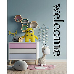 EPIKASA Décoration Murale en Métal Welcome 2 pas cher