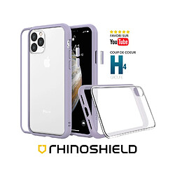 RhinoShield Coque Compatible avec [iPhone 13 Pro] Mod NX - Protection Fine Personnalisable avec Technologie Absorption des Chocs [sans BPA] - Lavande