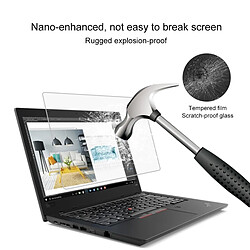 Avis Wewoo Film de verre trempé plein écran de dureté de surface de 0,4mm 9H pour Lenovo ThinkPad L48014 pouces