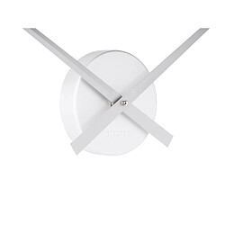 Avis Karlsson Horloge murale design minimaliste Little Big time - Diam. 44 cm - Argenté