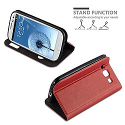 Cadorabo Coque Samsung Galaxy S3 / S3 NEO Etui en Rouge pas cher