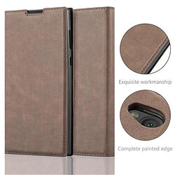 Avis Cadorabo Coque Sony Xperia L1 Etui en Brun