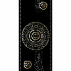 Paris Prix Papier Peint pour Porte Pattern Circles I 210x100cm