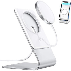 Universal Porte-téléphone portable de bureau en aluminium avec chargeur Porte-téléphone portable compatible 12/12PRO/12 Mini | Représentant