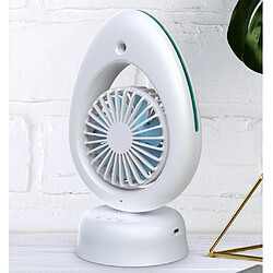 Refroidisseur D'air De Ventilateur De Pulvérisation De Brume De Bureau Portable Rechargeable Mini USB