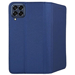 Acheter Htdmobiles Housse pour Samsung Galaxy M33 5G - etui coque pochette portefeuille + verre trempe - BLEU MAGNET