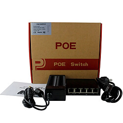 EDUP EP-PS1024 Commutateur Ethernet PoE 10 / 100Mbps à 4 ports pas cher