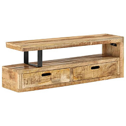 Acheter Maison Chic Meuble TV scandinave - Banc TV pour salon bois massif de manguier -MN53192