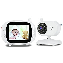 Babyphone Camera Sans Fil 3.5 Pouces Vision Nocturne Audio Bidirectionnel YONIS