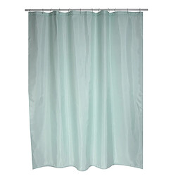 MSV Rideau de douche Polyester EVERGREEN 180x200cm QUALITÉ PREMIUM Vert - Anneaux inclus