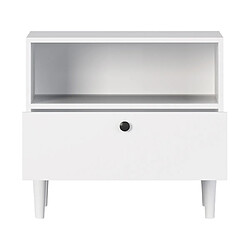 Acheter Bestmobilier Gaby - table de chevet - blanc - 60 cm