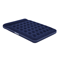 Matelas de Camping Gonflable Bestway Horizon Double 203x152x28 cm Supporte jusqu'à 300 Kg avec Gonfleur Intégré Couleur Bleu