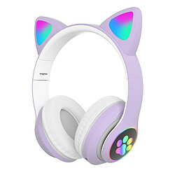 Yonis Casque Audio Bluetooth 5.0 Oreilles Chat RGB