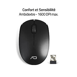 Avis Advance Pack elite clavier, souris sans fil + tapis pour burautique et gaming - clics silencieux - 1600 dpi