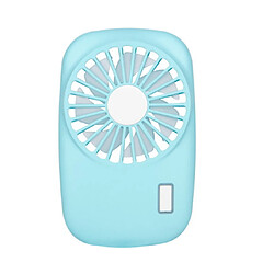 Mini Ventilateur de Caméra Ultra-mince Portable Créatif Mini Ventilateur USB Rechargeable Silencieux Portable - Bleu