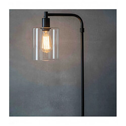 Avis Endon Lampadaire Toledo en Acier , noir mat et Verre transparent