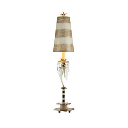 Elstead Lighting Lampe de table Birdland Noir, Or, Crème