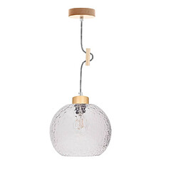 EPIKASA Suspension Svea, Marron, Verre, 24x24x100 cm