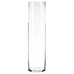 Vase Cylindrique 60cm Transparent