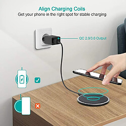 Acheter CHOETECH Chargeur sans Fil S10,Chargeur Induction Rapide 3 modèles de charge