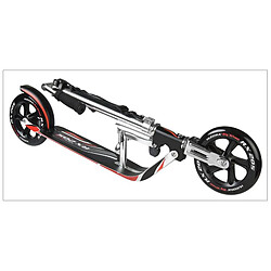 Hudora Trottinette Aluminium Big Wheel RX 205. Noir et rouge