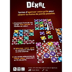 GIGAMIC Dekal le jeux de chiffre décalé