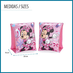 Acheter Brassards Gonflables pour Enfants de 3 à 6 ans Bestway 17x12 cm Design de Minnie Mouse Double Chambre à Air