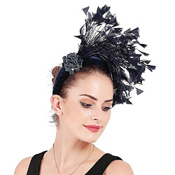 Universal Femme noir plume bandeau amoureux pour mascarade fête de carnaval pas cher