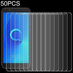 Wewoo Protection 50 PCS Pour Alcatel 1X 2.5D Film de verre trempé non plein écran