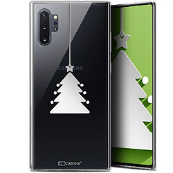 Caseink Coque Pour Samsung Galaxy Note 10+ / Plus (6.8 ) [Gel HD Collection Noël 2017 Design Petit Arbre - Souple - Ultra Fin - Imprimé en France]