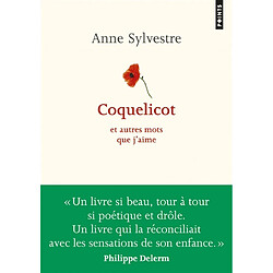 Coquelicot : et autres mots que j'aime - Occasion