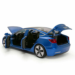 Acheter Universal 1: 32 Tesla Modèle 3 Alliage Voiture Modèle Enfant Cadeau Bleu(Bleu)